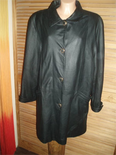 Leder-Mantel..Jacke..Infinita