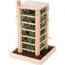 Heuraufe Futternapf Holz für