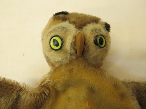39439 steiff handpuppe eule - x-39439 steiff,