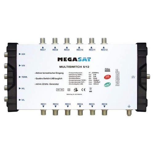 Megasat multischalter 12 - megasat,