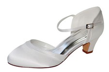 HBH Satin Brautschuhe,innen