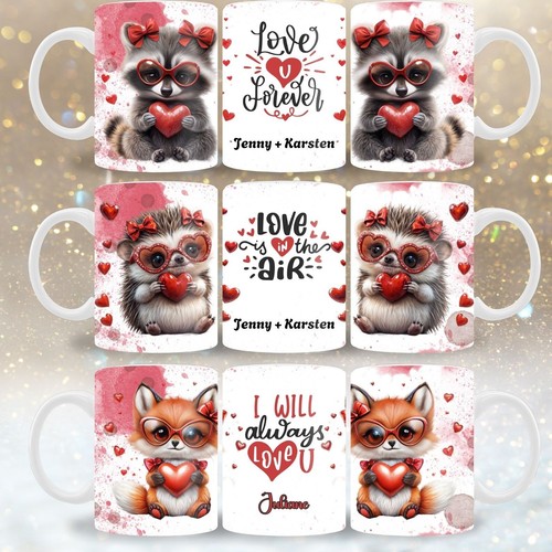 Tasse lustige tiere - tiere, mit