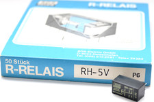 Miniatur-Relais von SDS Relais Typ RH-5V, 2x UM, 12 V,  Half Size Relay, NOS