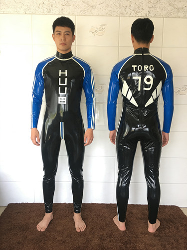 Latex catsuit rubber gummi - latex,