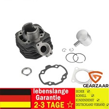 50ccm Zylinder Kit Ersatz für HERCULES Gipsy 50 2T AC Grauguss Standard 2-Takt