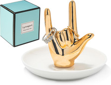 I LOVE YOU Hand Ringhalter