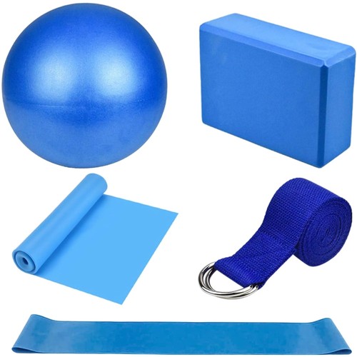 Yoga set fitnessbänder - yoga,