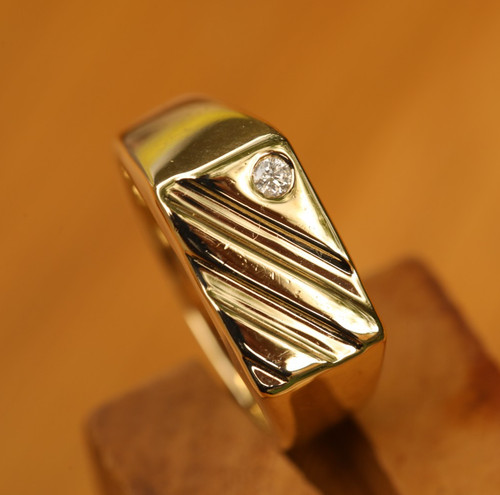 Massiver gelbgold - 9,