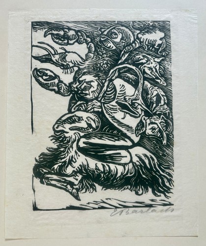 Ernst barlach reitender - barlach, "reitender