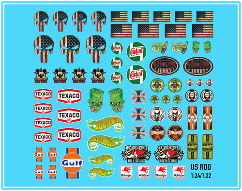 Waterslide decal 1 32 - decal, 1:24