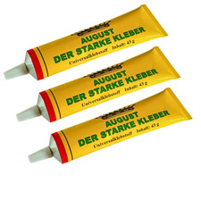 August Universalkleber Kontaktklebstoff Glas Holz Metall Leder Keramik Kleber