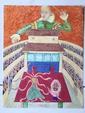 August Linder Öl /Acryl