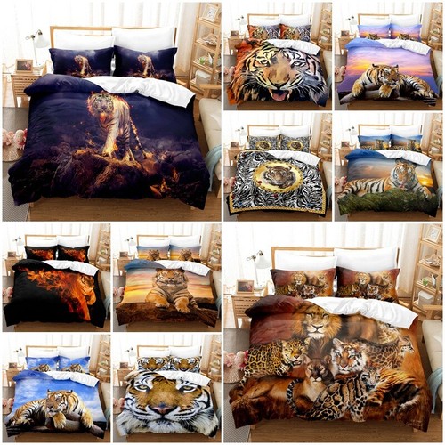 Tiger wildlife bettbezug - wildlife, 3d