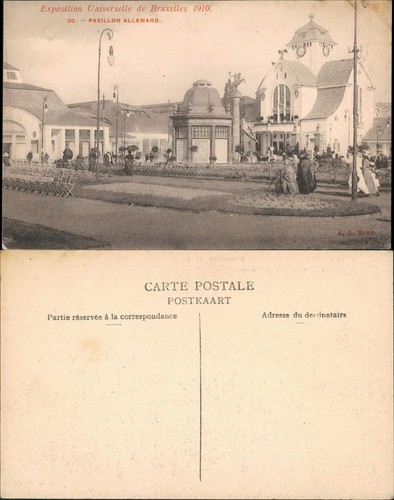Postkaart brüssel bruxelles - postkaart,