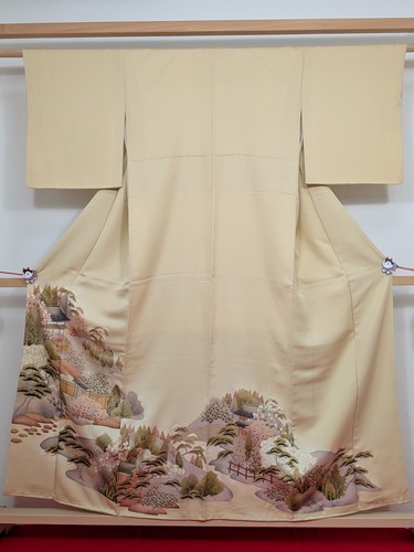 Vintage japanischer kimono - vintage,