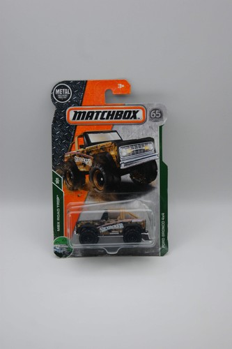Matchbox ford bronco 4x4 - matchbox,