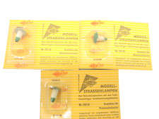 Busch 587/0  3 x Ersatzbirnen  HO Freileitungssystem vintage Busch 3 x OVP