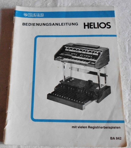 Wersi bedienungsanleitung - wersi,