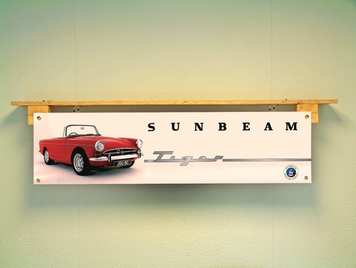 Sunbeam tiger banner werkstatt - sunbeam,