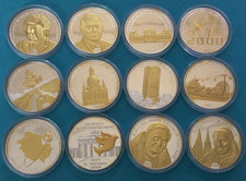 12 Medaillen 20 Jahre Deutsche