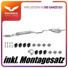 SAAB 9-5 I 2.0 2.3 T Turbo (2000-2010) Auspuffanlage Auspuff Mit E-Prüfzeichen