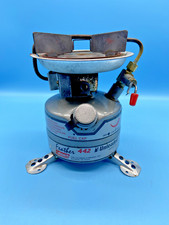 #SE4136# Coleman 442-025E Benzinkocher Camping Kocher grau