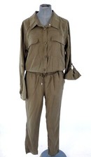 Reiko Jumpsuit Lyocell Khaki