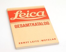 Leica Gesamtkatalog 1939 / Nachdruck aus dem Jahr 1981 mit Preisliste