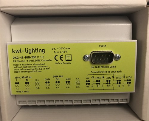 Kwl lighting dmx - dmx, controller