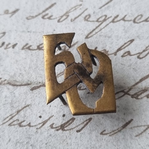 Monogramm buchstaben messing - monogramm,
