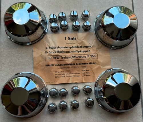 Ddr radkappen chrom satz - radkappen,