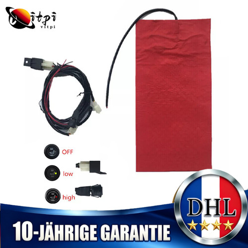 12v motorrad sitz heizung pad - 12v,