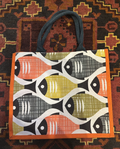 Orla kiely fisch - orla, tasche