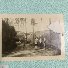 Original Foto Reichsautobahn Autobahn Brücke Baustelle Stuttgart