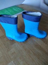 Gummistiefel 23 Gefüttert Blau 