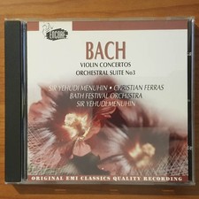 SIR YEHUDI MENUHIN js bach