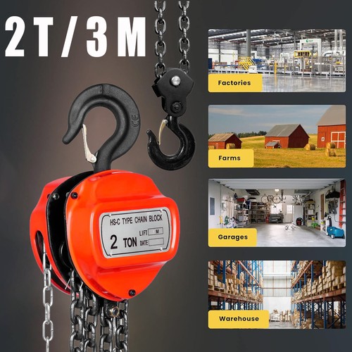 Kettenzug 2000kg seilzug - 2000kg, 3m