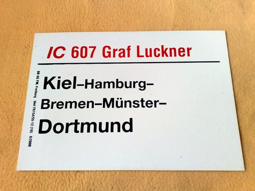 Zls 607 graf luckner - zls, ic