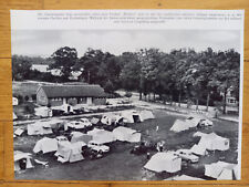 Ladbergen, Waldsee, Freibad, Campingplatz, Glas Isar, Abbildung, 1964