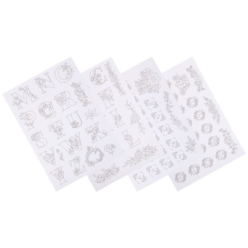 Sheets stickmuster - 4,