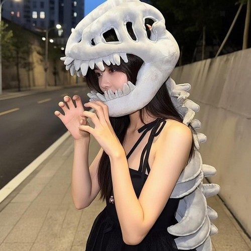Halloween dinosaurier skelett - dinosaurier,