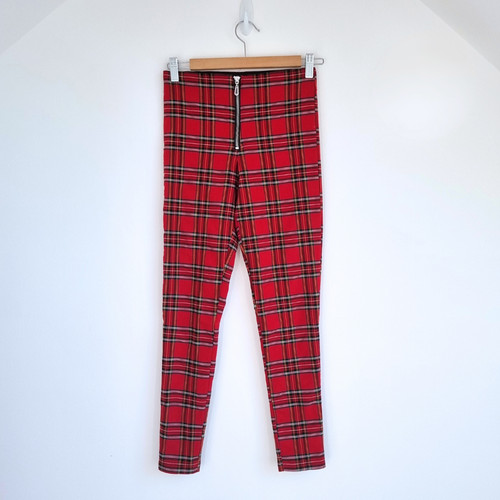 Zara rote schottenkaro - rote,