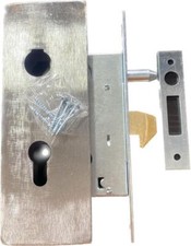 Einsteckschlos s Hakenschloss Schiebetürschl uns 72 / 40 mit Schlosskasten 82248