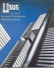 USUS | W36 CD Rack Designer-Stück einzeln in Handarbeit gefertigt Wandbefest.