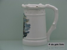 Scherzkrug Porzellan - -- Motiv SEGELSCHIFF + Erotika Lithophanie -- - Spaßkrug