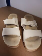 Sandalen Holzschuh mit Feder Gr. 39