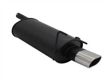 NOVUS Sportauspuff Endschalldämpfer 135x75mm passend für MERCEDES W202 CLK W208