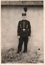 Vintage Foto Mann in Bergmann