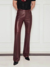 Herren Braun Lederhose 100%