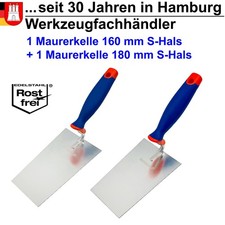 Maurerkelle Set 180mm+ 160mm